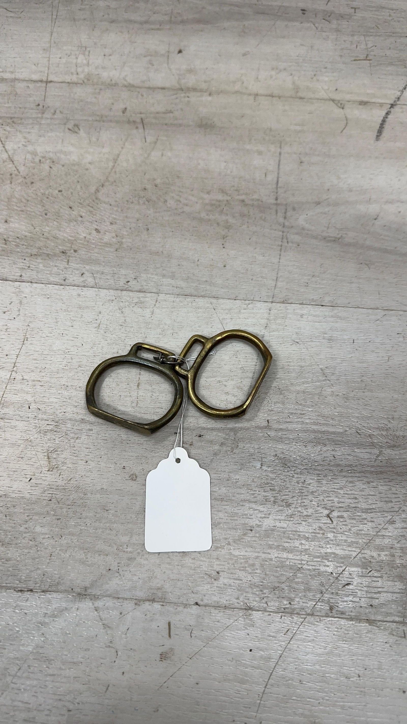 MINI BRASS STIRRUPS: Load-out Pick up for all online purchases for Antiques & collectibles is Monday, Tuesday, Wednesday, February 23rd, 24th, 25th At our shipper's location. We do offer shipping on all items shippable wi