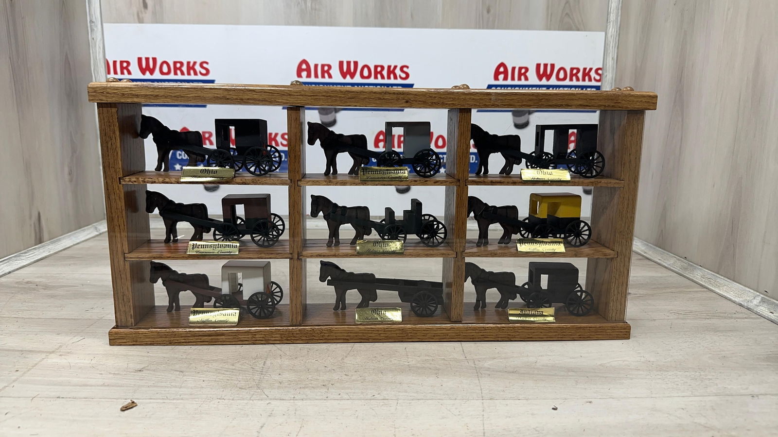 AMISH BUGGY DISPLAY: Load-out Pick up for all online purchases for Antiques & collectibles is Monday, Tuesday, Wednesday, February 23rd, 24th, 25th At our shipper's location. We do offer shipping on all items shippable wi