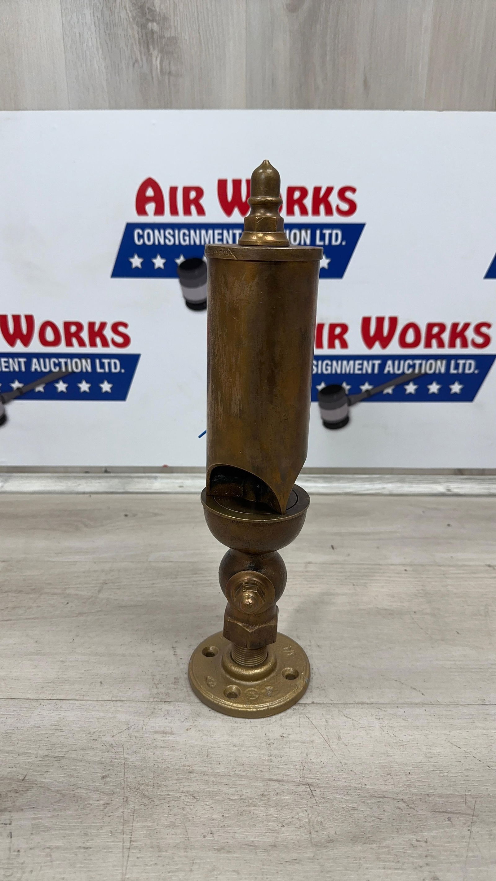 2.5" STEAM WHISTLE 3 CHIME. BUCKEYE BRASS WORKS: Load-out Pick up for all online purchases for Antiques & collectibles is Monday, Tuesday, Wednesday, February 23rd, 24th, 25th At our shipper's location. We do offer shipping on all items shippable wi