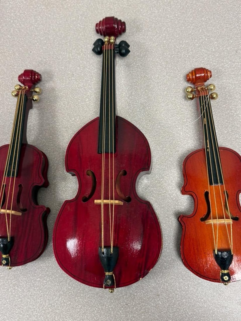 3- Miniature Stringed Instruments - 3