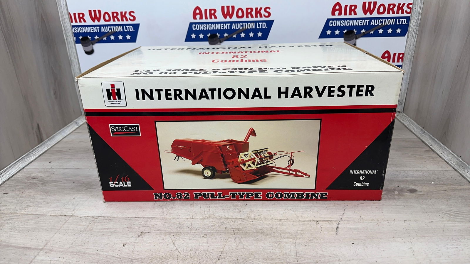 IH HARVESTER NO. 82 PULL-TYPE COMBINE: Load-out Pick up for all online purchases for Antiques & collectibles is Monday, Tuesday, Wednesday, February 23rd, 24th, 25th At our shipper's location. We do offer shipping on all items shippable wi