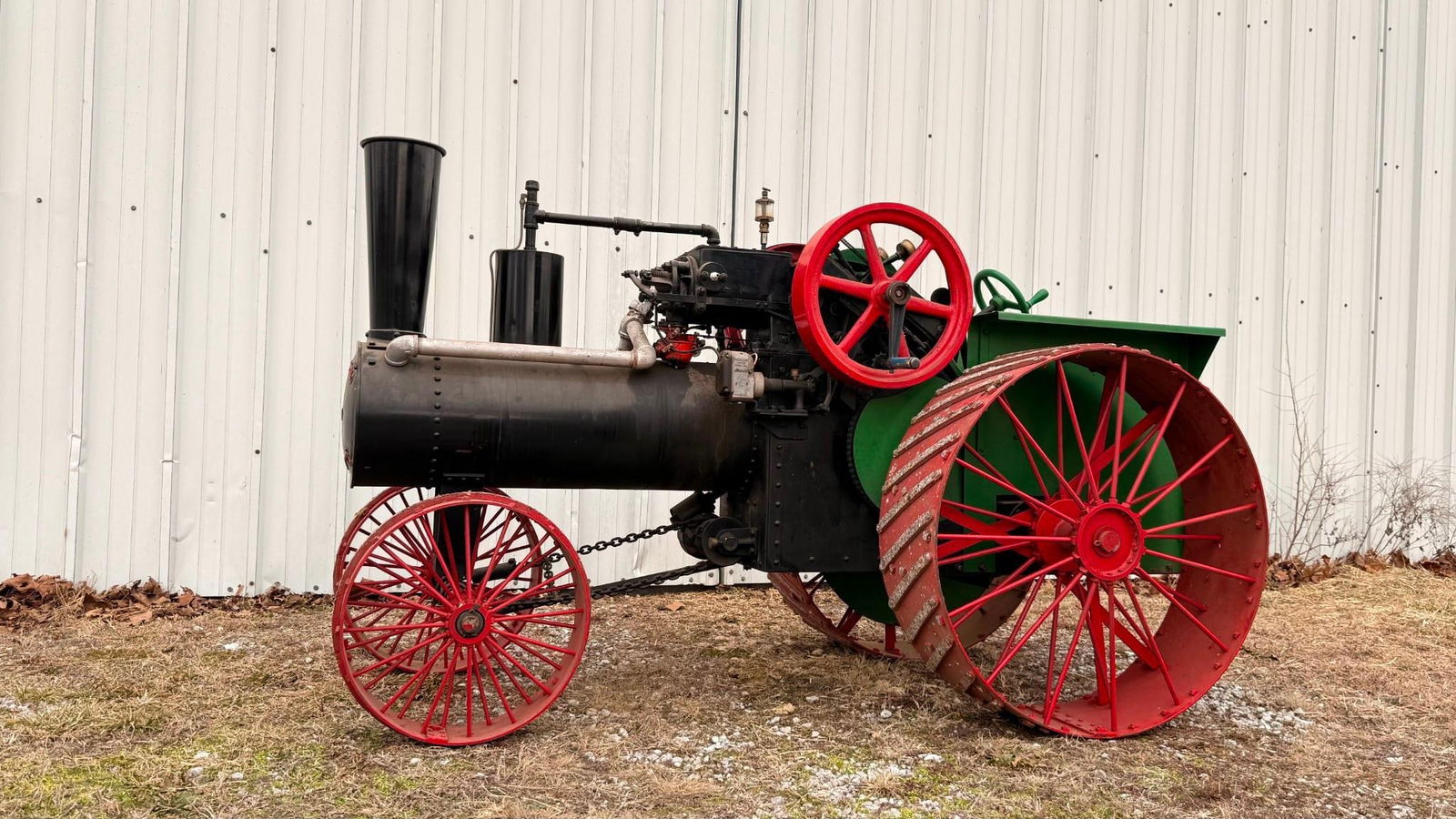 TOWNSEND STEAMER 1/2 SCALE TRACTOR (1 of 3)