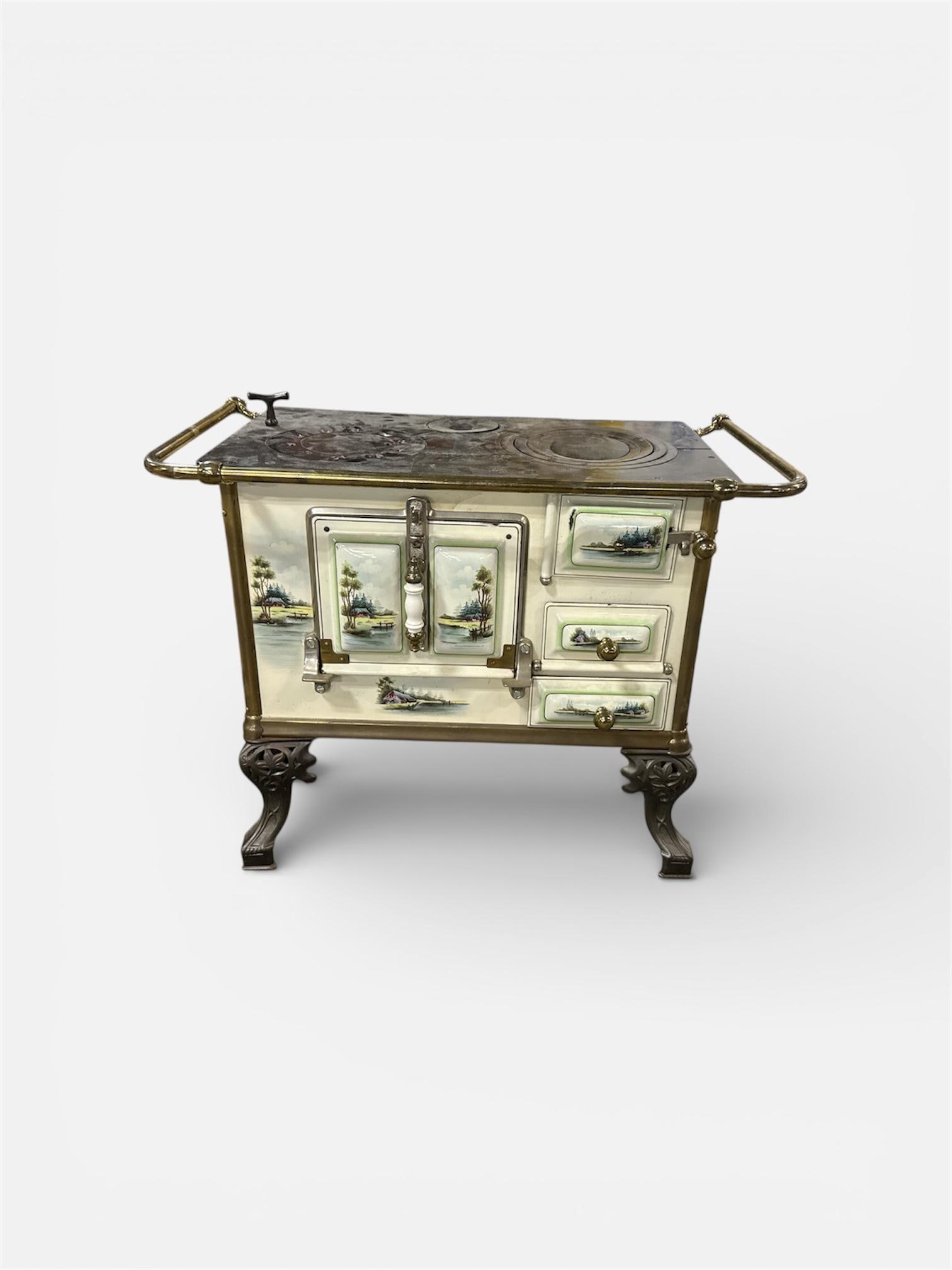 ANTIQUE MINI WOOD STOVE.: Load-out Pick up for all online purchases for Antiques & collectibles is Monday, Tuesday, Wednesday, February 23rd, 24th, 25th At our shipper's location. We do offer shipping on all items shippable wi