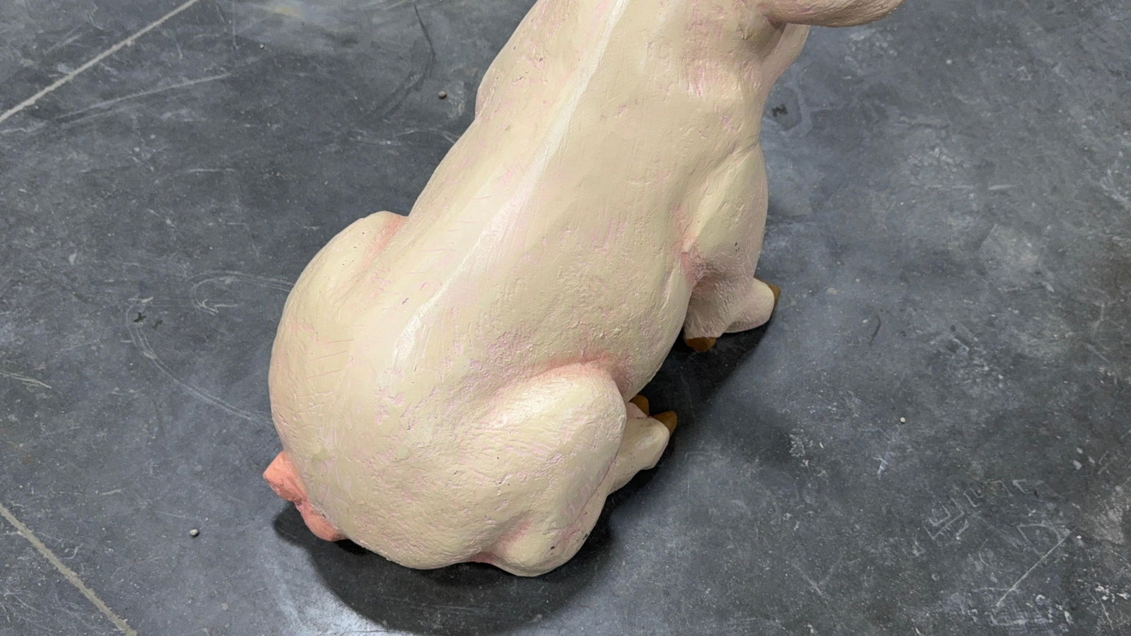 PLASTER CAST PIG - 5
