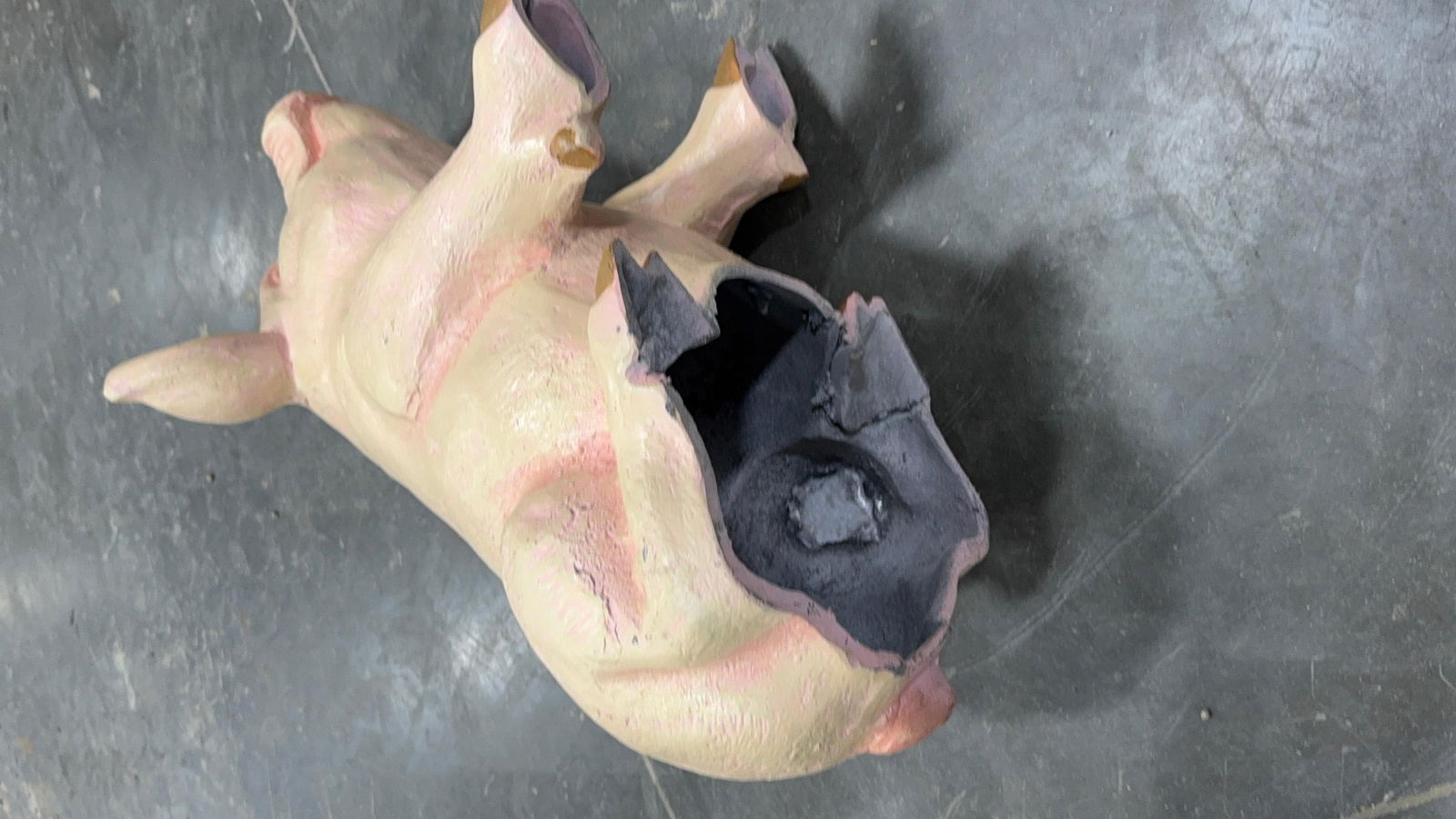 PLASTER CAST PIG - 6