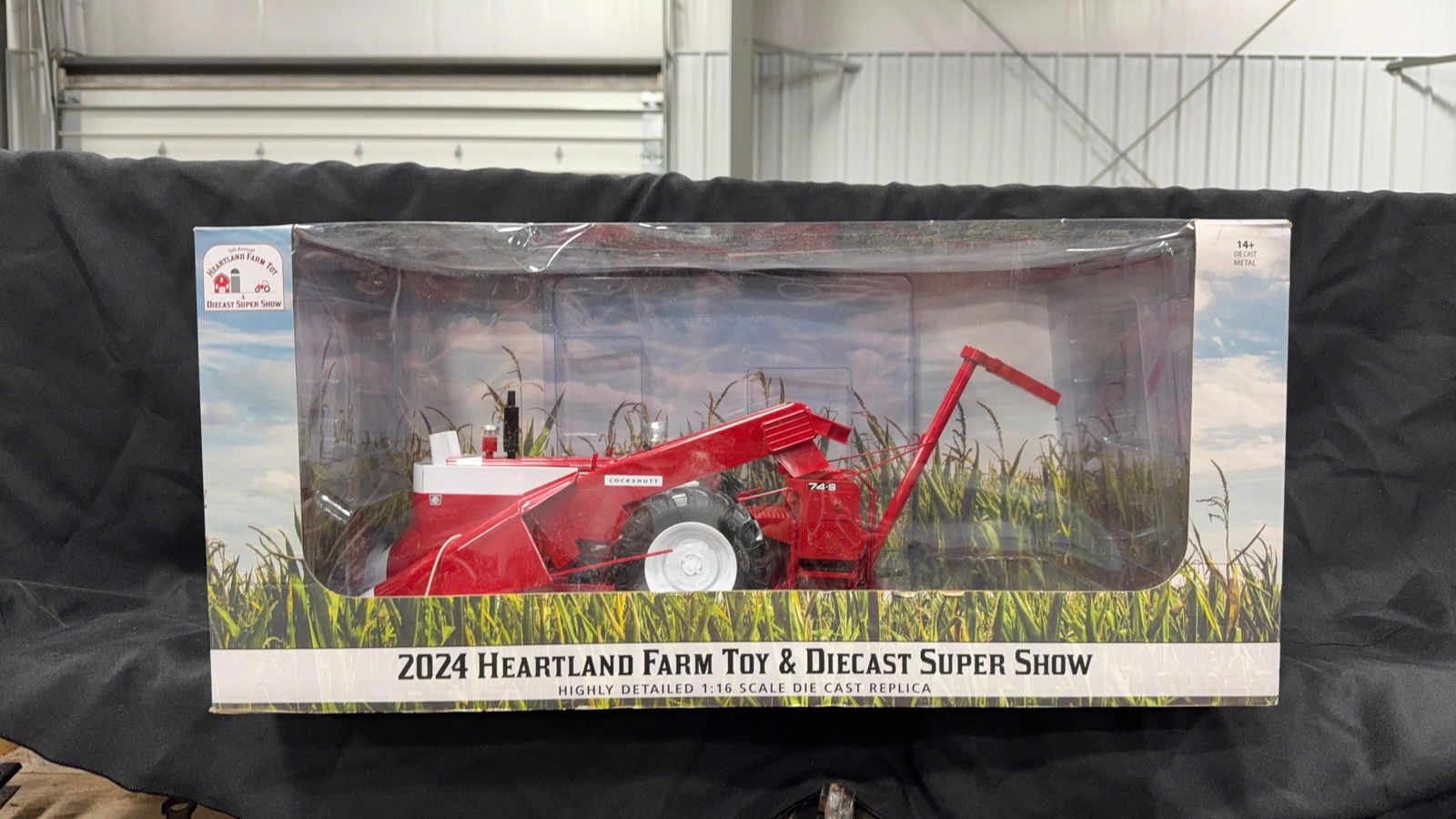 COCKSHUTT MODEL CORN PICKER. NIB 1/16 SCALE: Load-out Pick up for all online purchases for Antiques & collectibles is Monday, Tuesday, Wednesday, February 23rd, 24th, 25th At our shipper's location. We do offer shipping on all items shippable wi