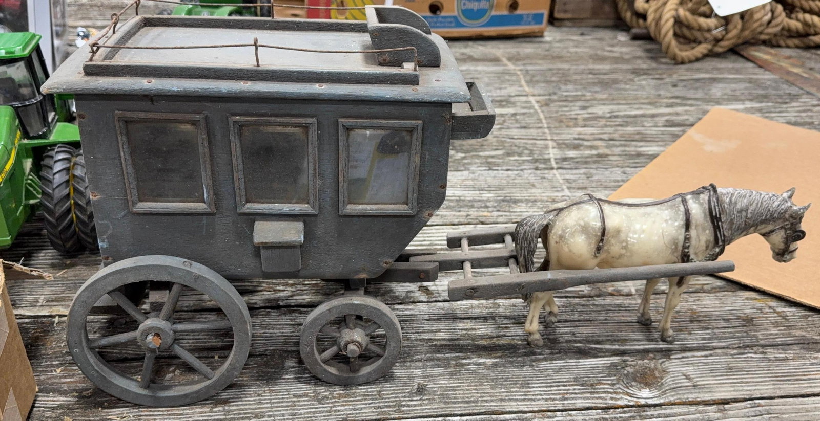 WOOD WAGON MODEL: Load-out Pick up for all online purchases for Antiques & collectibles is Monday, Tuesday, Wednesday, February 23rd, 24th, 25th At our shipper's location. We do offer shipping on all items shippable wi