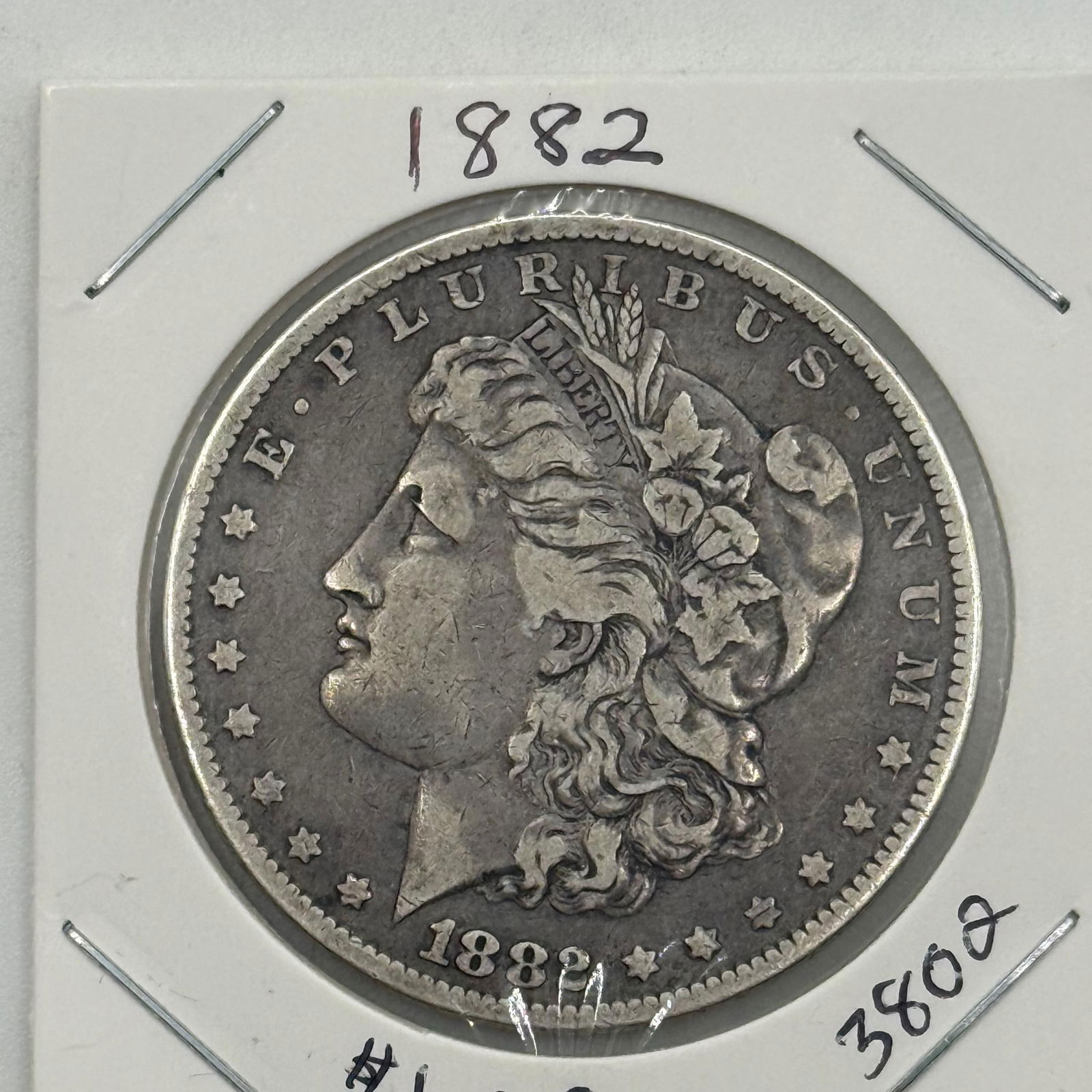 1882 Morgan Silver Dollar Coin, 90% Silver (1 of 2)