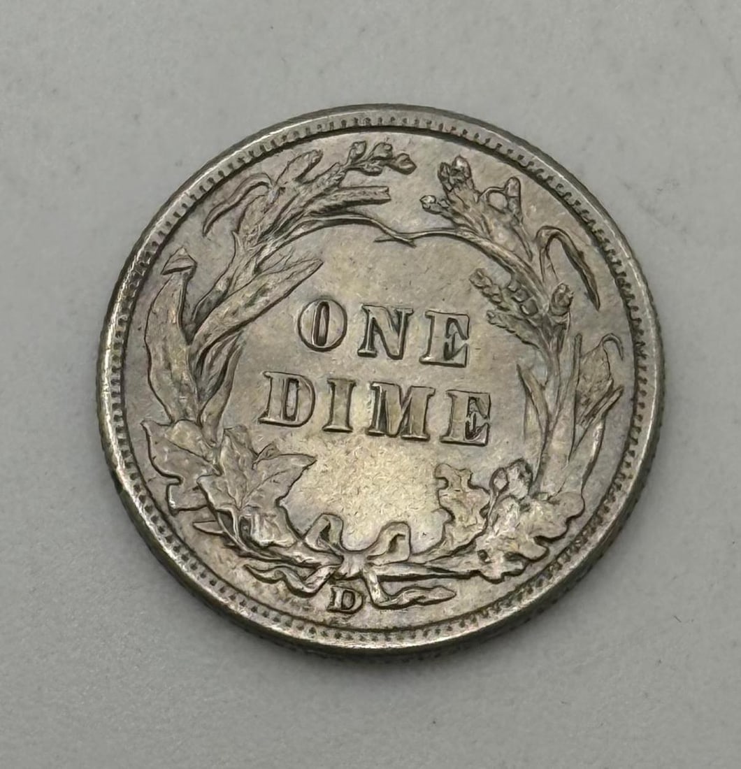 1912-D Barber Dime, 90% Silver, FULL LIBERTY: IMPORTANT, WE ONLY ACCEPT CREDIT CARDS UP TO $500 FOR ONLINE COIN PURCHASES. YOU CAN PAY ACH THROUGH PROXIBID, OR YOU CAN SEND A WIRE OR CERTIFIED CHECK. WE WILL HOLD ALL SHIPPING OF COINS FOR 10 DAYS