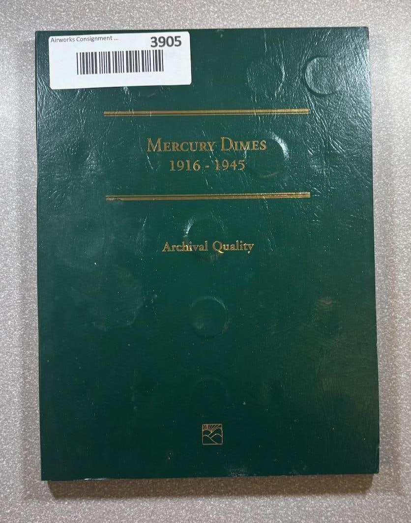 Mercury Dimes Collection 1916-1945, various silver Coins Included: IMPORTANT, WE ONLY ACCEPT CREDIT CARDS UP TO $500 FOR ONLINE COIN PURCHASES. YOU CAN PAY ACH THROUGH PROXIBID, OR YOU CAN SEND A WIRE OR CERTIFIED CHECK. WE WILL HOLD ALL SHIPPING OF COINS FOR 10 DAYS