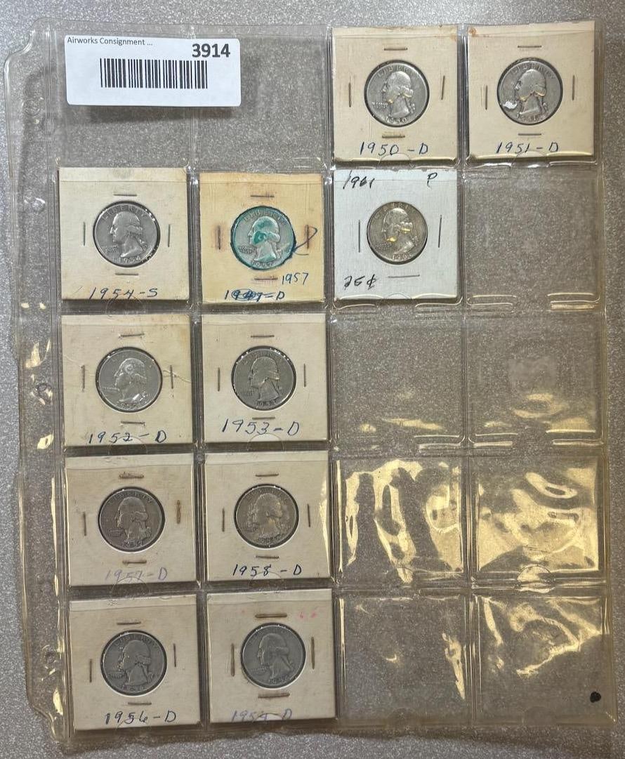 11- 90% Silver Walking Liberty Half Dollars, various dates: IMPORTANT, WE ONLY ACCEPT CREDIT CARDS UP TO $500 FOR ONLINE COIN PURCHASES. YOU CAN PAY ACH THROUGH PROXIBID, OR YOU CAN SEND A WIRE OR CERTIFIED CHECK. WE WILL HOLD ALL SHIPPING OF COINS FOR 10 DAYS