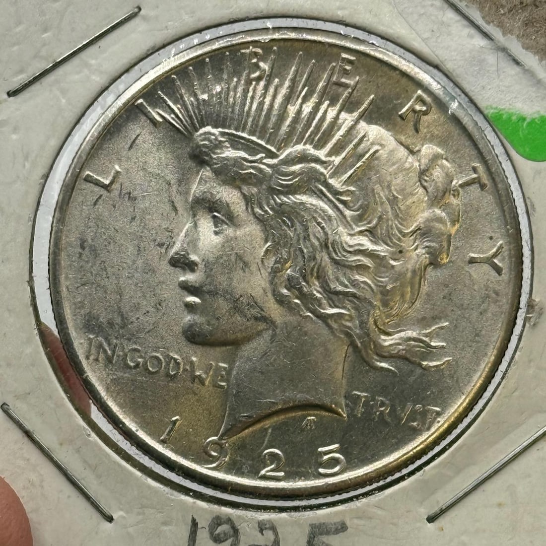 1925 Peace Silver Dollar Coin, 90% Silver: IMPORTANT, WE ONLY ACCEPT CREDIT CARDS UP TO $500 FOR ONLINE COIN PURCHASES. YOU CAN PAY ACH THROUGH PROXIBID, OR YOU CAN SEND A WIRE OR CERTIFIED CHECK. WE WILL HOLD ALL SHIPPING OF COINS FOR 10 DAYS
