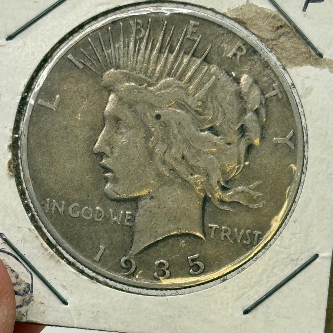 1935-S Peace Silver Dollar Coin, 90% Silver: IMPORTANT, WE ONLY ACCEPT CREDIT CARDS UP TO $500 FOR ONLINE COIN PURCHASES. YOU CAN PAY ACH THROUGH PROXIBID, OR YOU CAN SEND A WIRE OR CERTIFIED CHECK. WE WILL HOLD ALL SHIPPING OF COINS FOR 10 DAYS