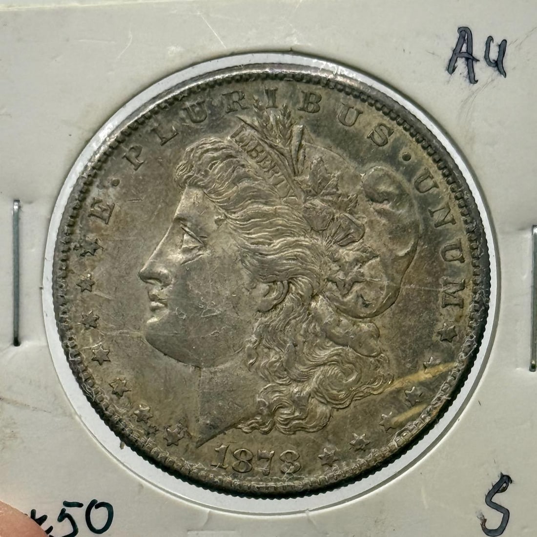 1878-S Morgan Dollar Coin, United States, 90% Silver: IMPORTANT, WE ONLY ACCEPT CREDIT CARDS UP TO $500 FOR ONLINE COIN PURCHASES. YOU CAN PAY ACH THROUGH PROXIBID, OR YOU CAN SEND A WIRE OR CERTIFIED CHECK. WE WILL HOLD ALL SHIPPING OF COINS FOR 10 DAYS