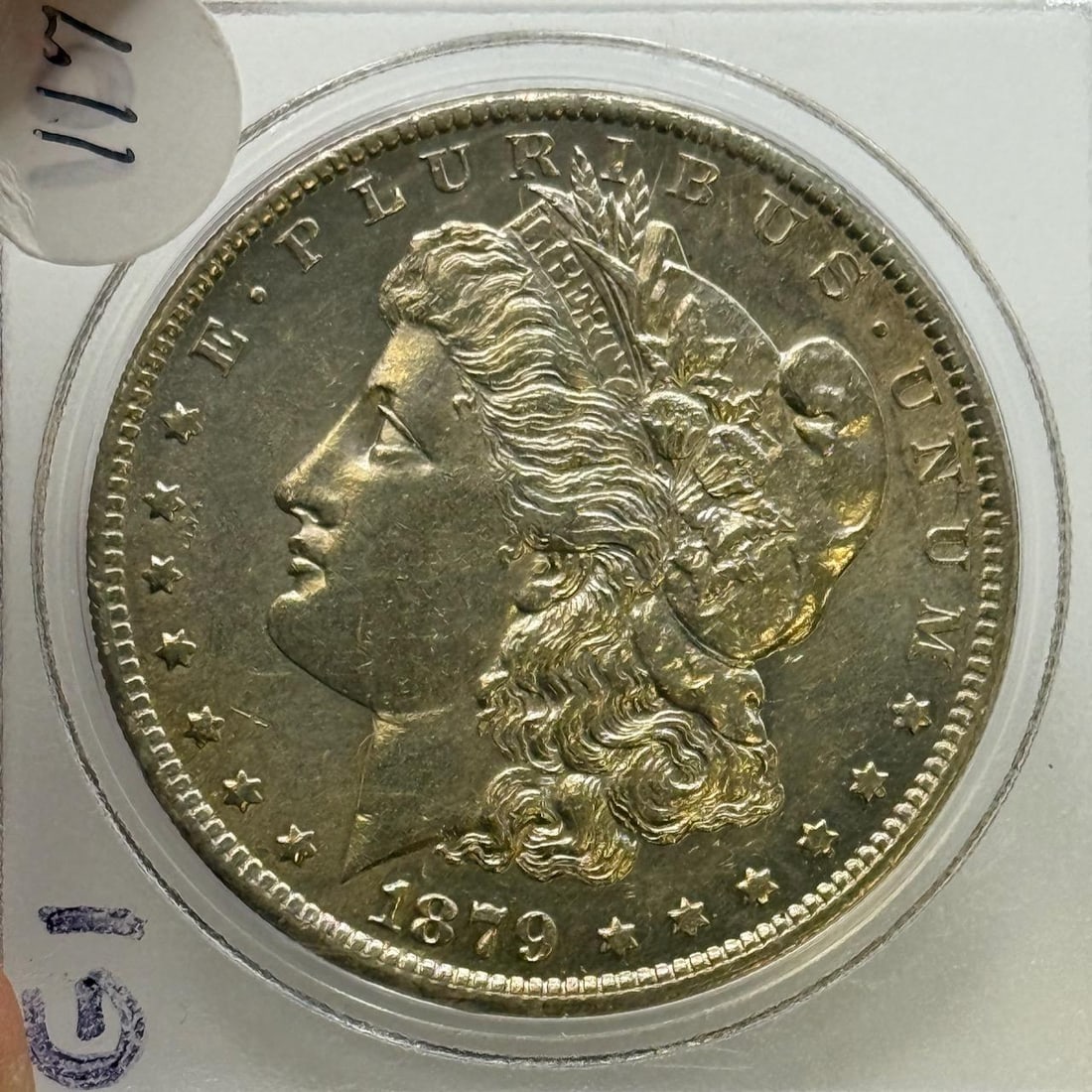 1879-O Morgan Dollar Coin, United States, 90% Silver (1 of 2)