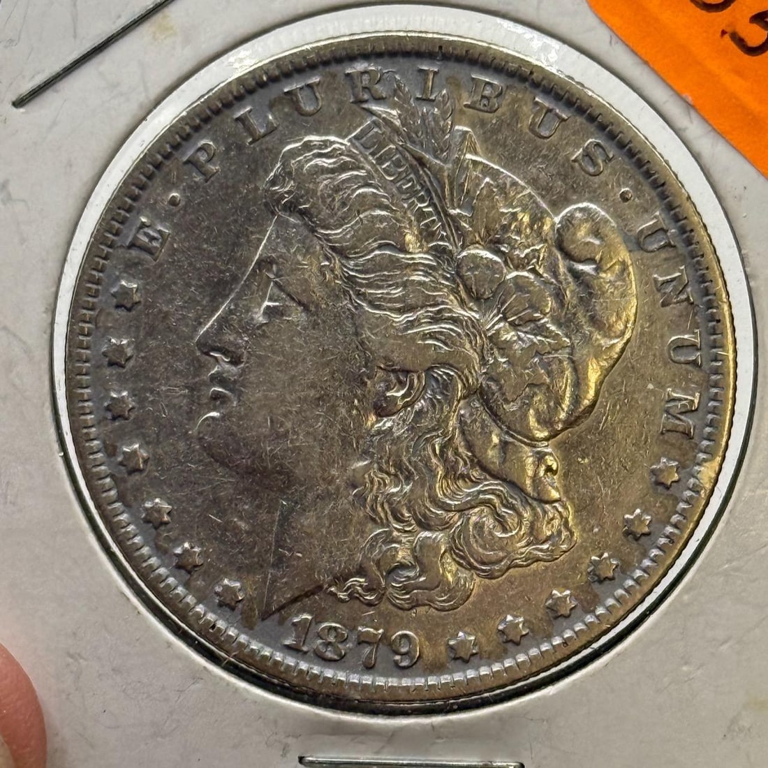 1879 Morgan Dollar Coin, United States, 90% Silver (1 of 2)