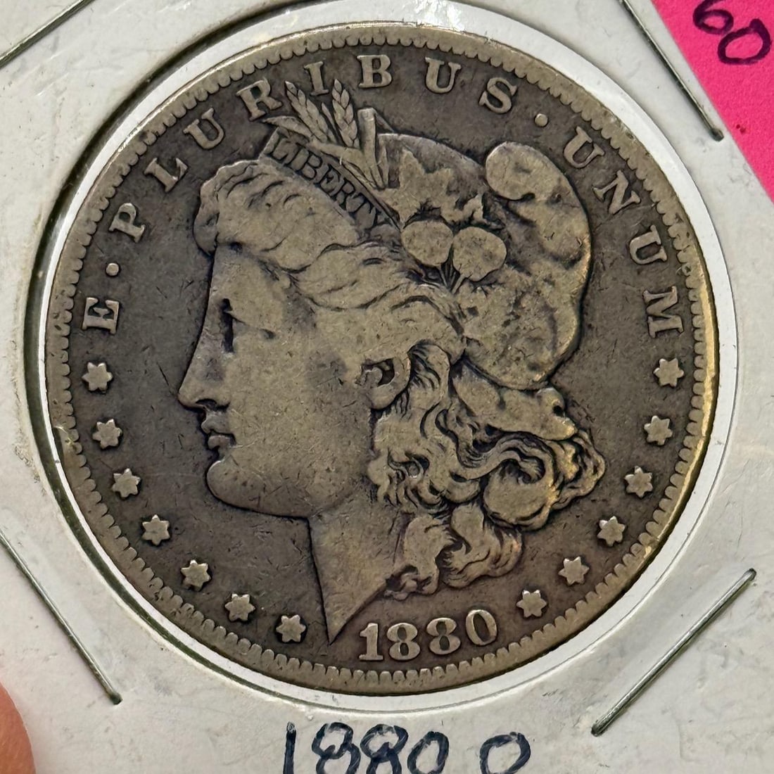 1880-O Morgan Dollar Coin, United States, 90% Silver: IMPORTANT, WE ONLY ACCEPT CREDIT CARDS UP TO $500 FOR ONLINE COIN PURCHASES. YOU CAN PAY ACH THROUGH PROXIBID, OR YOU CAN SEND A WIRE OR CERTIFIED CHECK. WE WILL HOLD ALL SHIPPING OF COINS FOR 10 DAYS