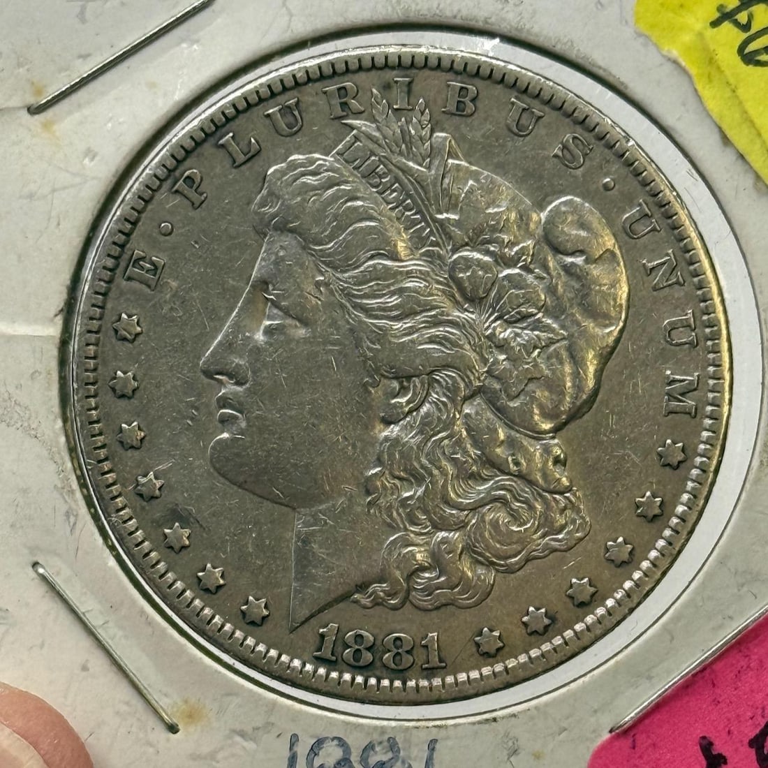1881 Morgan Dollar Coin, United States, 90% Silver: IMPORTANT, WE ONLY ACCEPT CREDIT CARDS UP TO $500 FOR ONLINE COIN PURCHASES. YOU CAN PAY ACH THROUGH PROXIBID, OR YOU CAN SEND A WIRE OR CERTIFIED CHECK. WE WILL HOLD ALL SHIPPING OF COINS FOR 10 DAYS