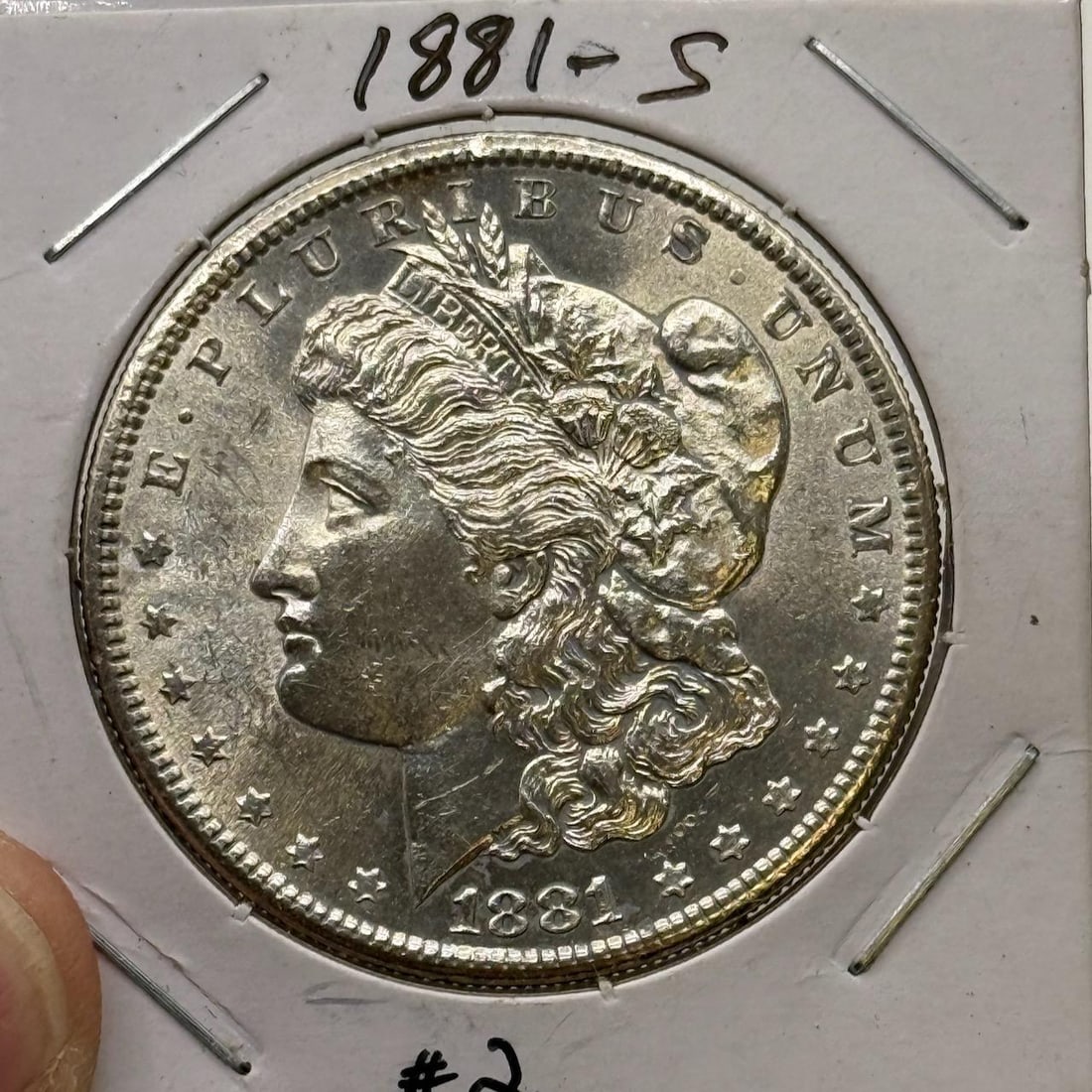 1881-S Morgan Dollar Coin, United States, 90% Silver: IMPORTANT, WE ONLY ACCEPT CREDIT CARDS UP TO $500 FOR ONLINE COIN PURCHASES. YOU CAN PAY ACH THROUGH PROXIBID, OR YOU CAN SEND A WIRE OR CERTIFIED CHECK. WE WILL HOLD ALL SHIPPING OF COINS FOR 10 DAYS