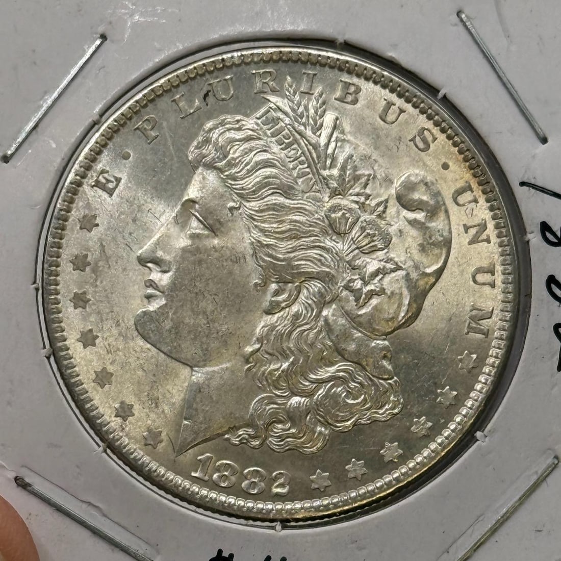 1882 Morgan Dollar Coin, United States, 90% Silver (1 of 2)