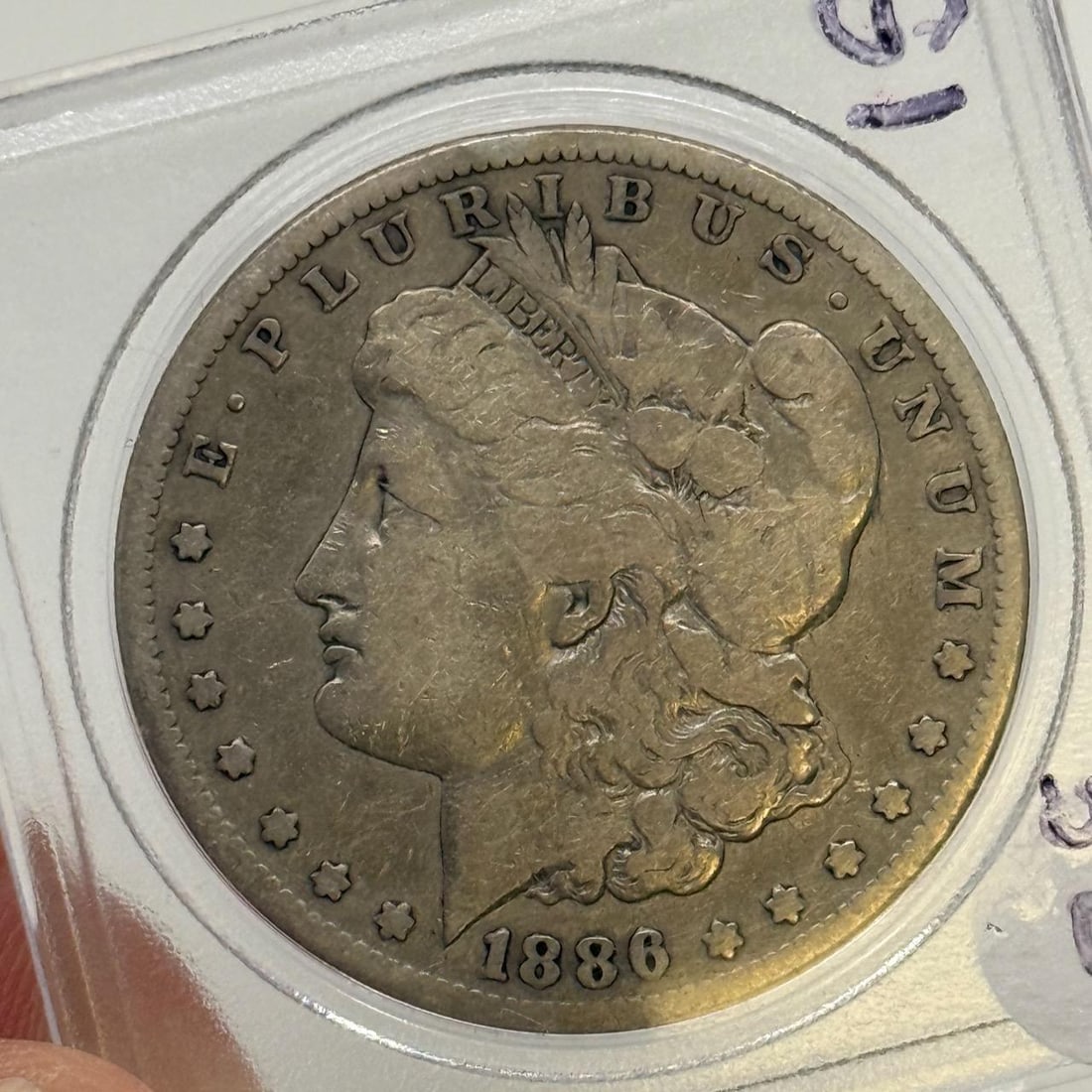 1886-S Morgan Dollar Coin, United States, 90% Silver: IMPORTANT, WE ONLY ACCEPT CREDIT CARDS UP TO $500 FOR ONLINE COIN PURCHASES. YOU CAN PAY ACH THROUGH PROXIBID, OR YOU CAN SEND A WIRE OR CERTIFIED CHECK. WE WILL HOLD ALL SHIPPING OF COINS FOR 10 DAYS