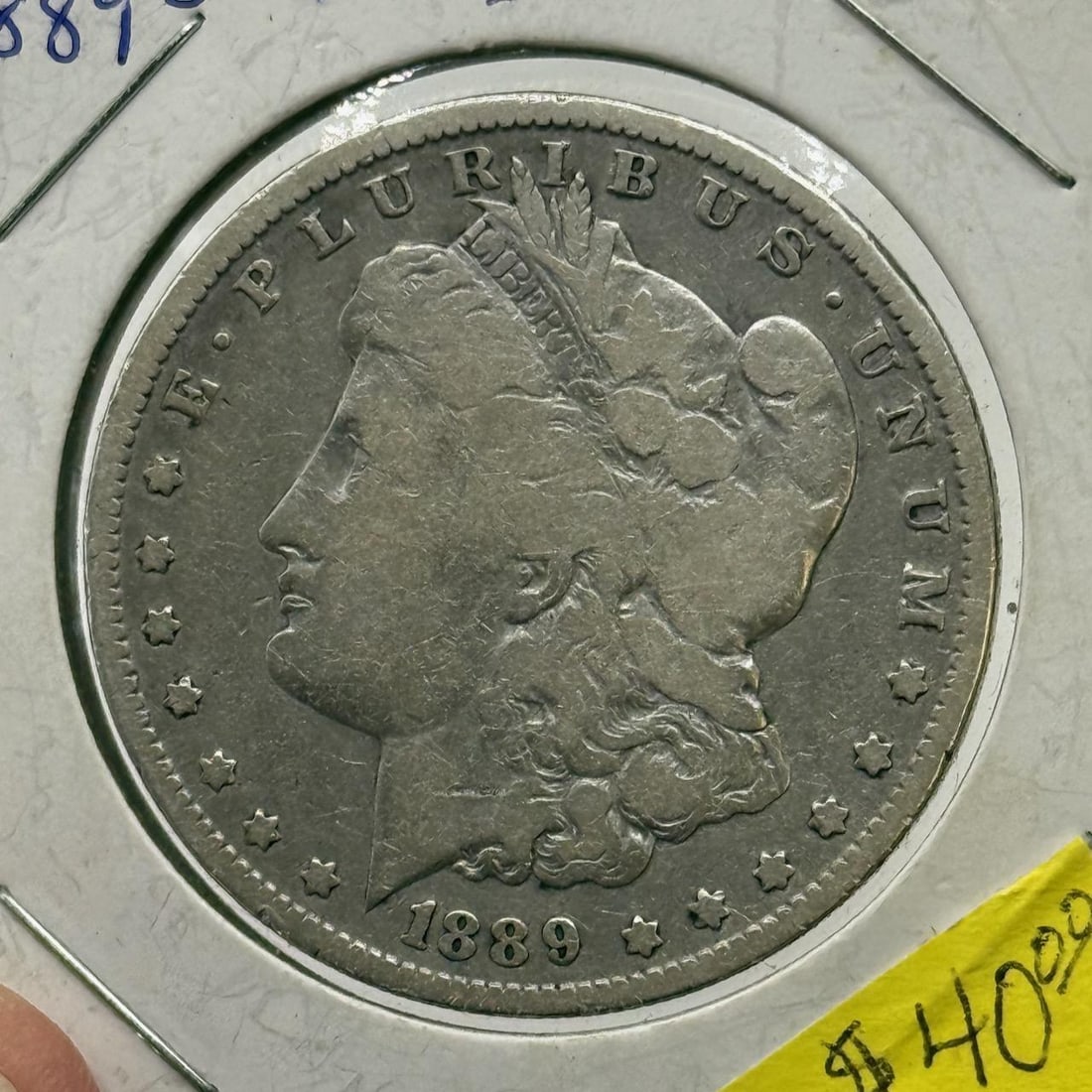 1889-O Morgan Dollar Coin, United States, 90% Silver: IMPORTANT, WE ONLY ACCEPT CREDIT CARDS UP TO $500 FOR ONLINE COIN PURCHASES. YOU CAN PAY ACH THROUGH PROXIBID, OR YOU CAN SEND A WIRE OR CERTIFIED CHECK. WE WILL HOLD ALL SHIPPING OF COINS FOR 10 DAYS