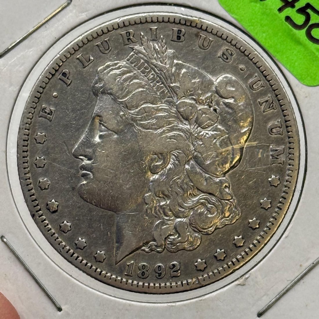 1892-S Morgan Dollar Coin, United States, 90% Silver: IMPORTANT, WE ONLY ACCEPT CREDIT CARDS UP TO $500 FOR ONLINE COIN PURCHASES. YOU CAN PAY ACH THROUGH PROXIBID, OR YOU CAN SEND A WIRE OR CERTIFIED CHECK. WE WILL HOLD ALL SHIPPING OF COINS FOR 10 DAYS