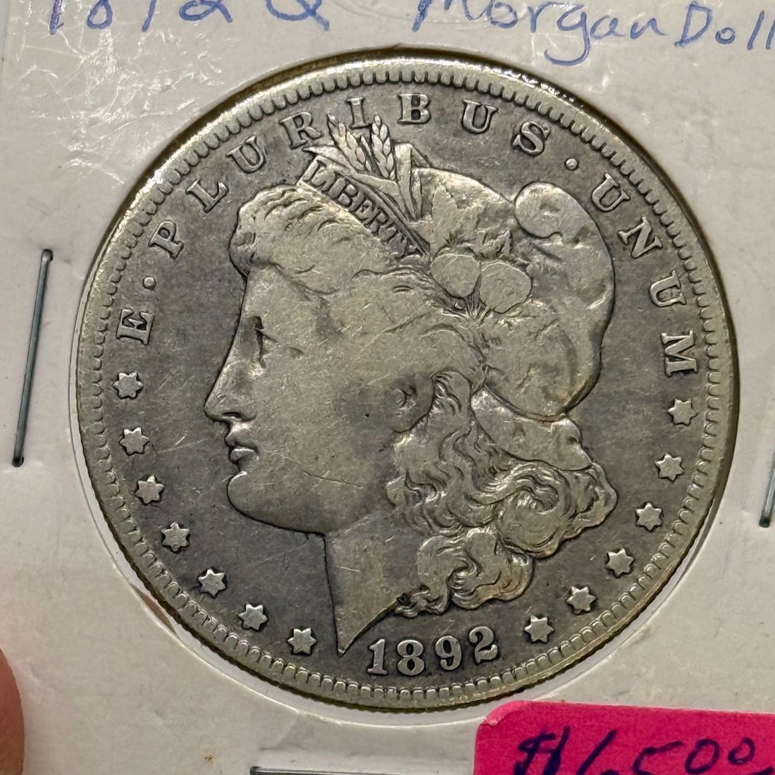 1892-O Morgan Dollar Coin, United States, 90% Silver: IMPORTANT, WE ONLY ACCEPT CREDIT CARDS UP TO $500 FOR ONLINE COIN PURCHASES. YOU CAN PAY ACH THROUGH PROXIBID, OR YOU CAN SEND A WIRE OR CERTIFIED CHECK. WE WILL HOLD ALL SHIPPING OF COINS FOR 10 DAYS