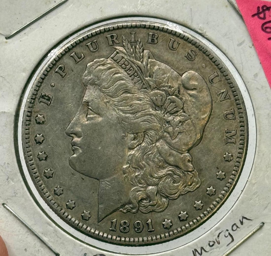 1891-S Morgan Dollar Coin, United States, 90% Silver: IMPORTANT, WE ONLY ACCEPT CREDIT CARDS UP TO $500 FOR ONLINE COIN PURCHASES. YOU CAN PAY ACH THROUGH PROXIBID, OR YOU CAN SEND A WIRE OR CERTIFIED CHECK. WE WILL HOLD ALL SHIPPING OF COINS FOR 10 DAYS