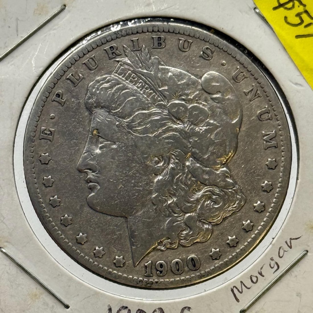 1900-S Morgan Dollar Coin, United States, 90% Silver: IMPORTANT, WE ONLY ACCEPT CREDIT CARDS UP TO $500 FOR ONLINE COIN PURCHASES. YOU CAN PAY ACH THROUGH PROXIBID, OR YOU CAN SEND A WIRE OR CERTIFIED CHECK. WE WILL HOLD ALL SHIPPING OF COINS FOR 10 DAYS