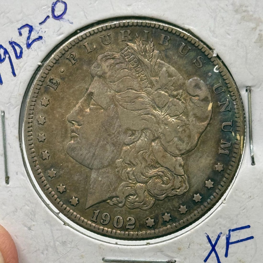 1902-O Morgan Dollar Coin, United States, 90% Silver: IMPORTANT, WE ONLY ACCEPT CREDIT CARDS UP TO $500 FOR ONLINE COIN PURCHASES. YOU CAN PAY ACH THROUGH PROXIBID, OR YOU CAN SEND A WIRE OR CERTIFIED CHECK. WE WILL HOLD ALL SHIPPING OF COINS FOR 10 DAYS