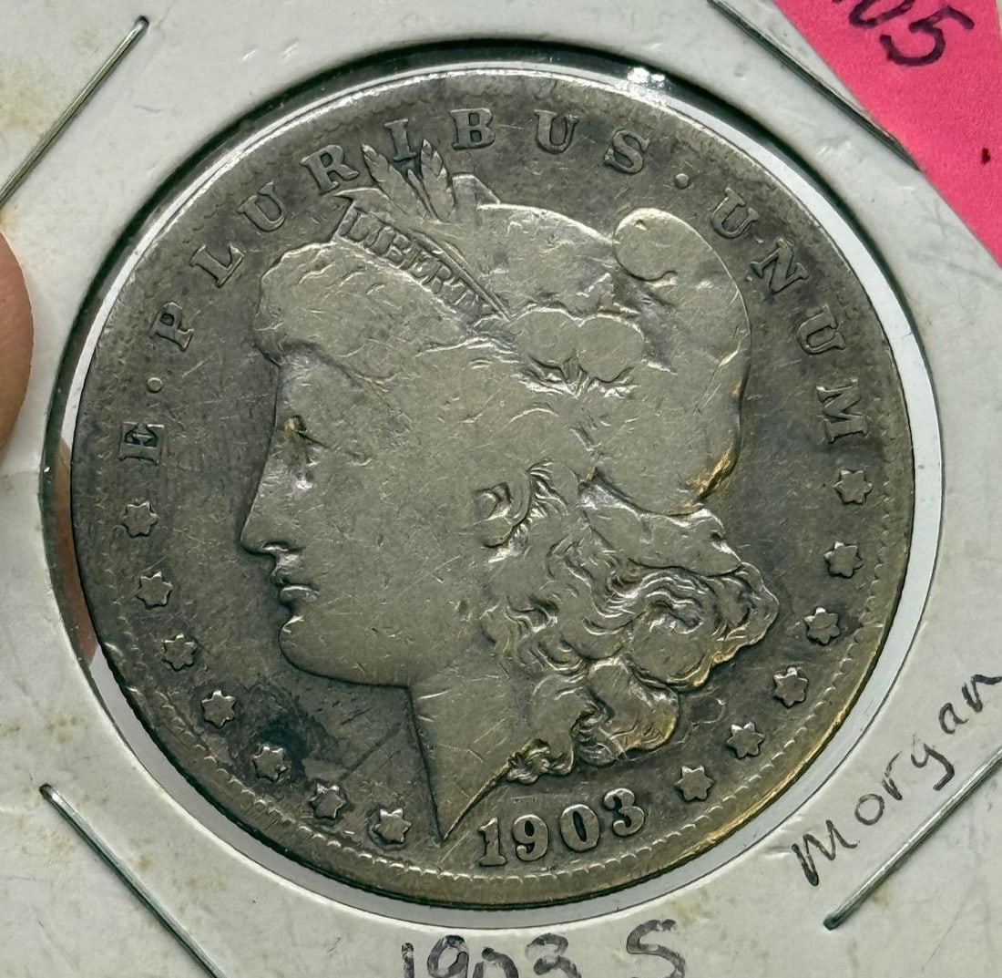 1903-S Morgan Dollar Coin, United States, 90% Silver: IMPORTANT, WE ONLY ACCEPT CREDIT CARDS UP TO $500 FOR ONLINE COIN PURCHASES. YOU CAN PAY ACH THROUGH PROXIBID, OR YOU CAN SEND A WIRE OR CERTIFIED CHECK. WE WILL HOLD ALL SHIPPING OF COINS FOR 10 DAYS