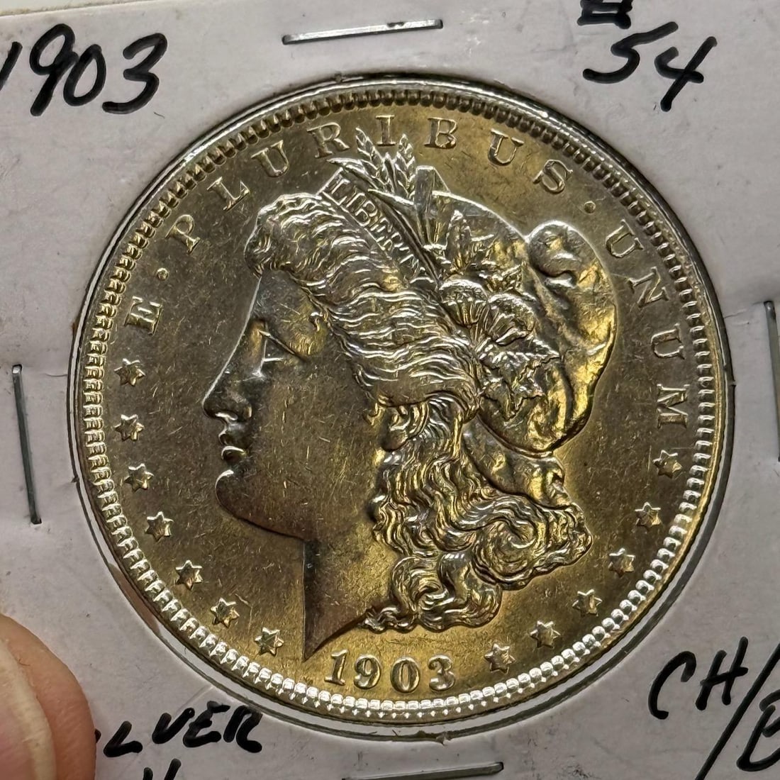 1903 Morgan Dollar Coin, United States, 90% Silver: IMPORTANT, WE ONLY ACCEPT CREDIT CARDS UP TO $500 FOR ONLINE COIN PURCHASES. YOU CAN PAY ACH THROUGH PROXIBID, OR YOU CAN SEND A WIRE OR CERTIFIED CHECK. WE WILL HOLD ALL SHIPPING OF COINS FOR 10 DAYS