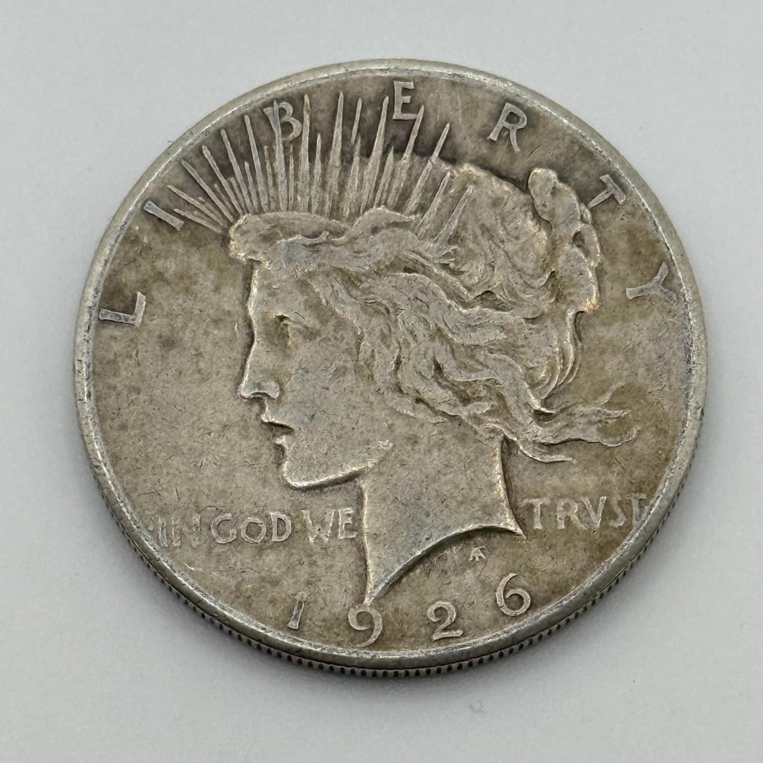 1926 Peace Dollar, United States, 90% Silver: IMPORTANT, WE ONLY ACCEPT CREDIT CARDS UP TO $500 FOR ONLINE COIN PURCHASES. YOU CAN PAY ACH THROUGH PROXIBID, OR YOU CAN SEND A WIRE OR CERTIFIED CHECK. WE WILL HOLD ALL SHIPPING OF COINS FOR 10 DAYS