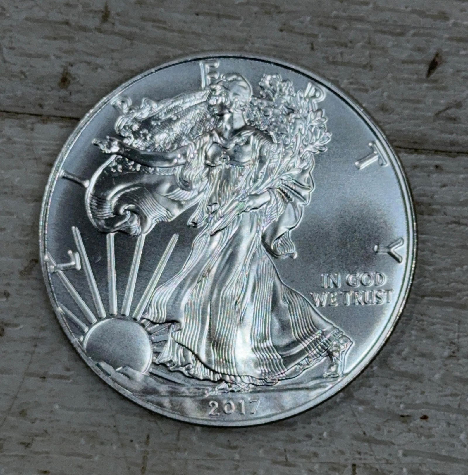 2017 SILVER EAGLE: IMPORTANT, WE ONLY ACCEPT CREDIT CARDS UP TO $500 FOR ONLINE COIN PURCHASES. YOU CAN PAY ACH THROUGH PROXIBID, OR YOU CAN SEND A WIRE OR CERTIFIED CHECK. WE WILL HOLD ALL SHIPPING OF COINS FOR 10