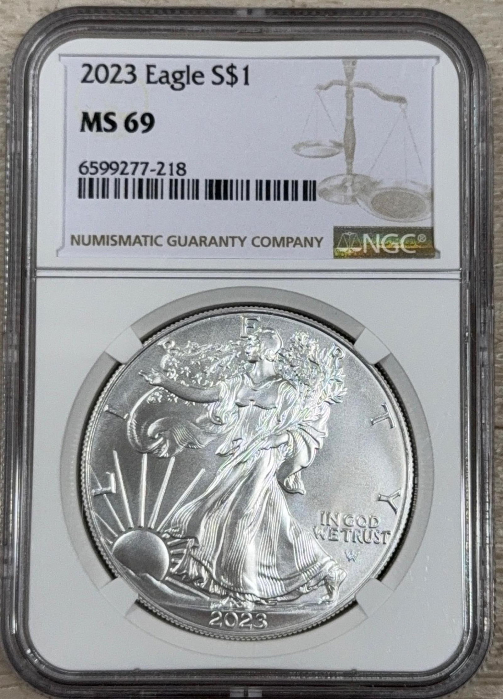 2023 SILVER EAGLE MS 69: IMPORTANT, WE ONLY ACCEPT CREDIT CARDS UP TO $500 FOR ONLINE COIN PURCHASES. YOU CAN PAY ACH THROUGH PROXIBID, OR YOU CAN SEND A WIRE OR CERTIFIED CHECK. WE WILL HOLD ALL SHIPPING OF COINS FOR 10 DAYS