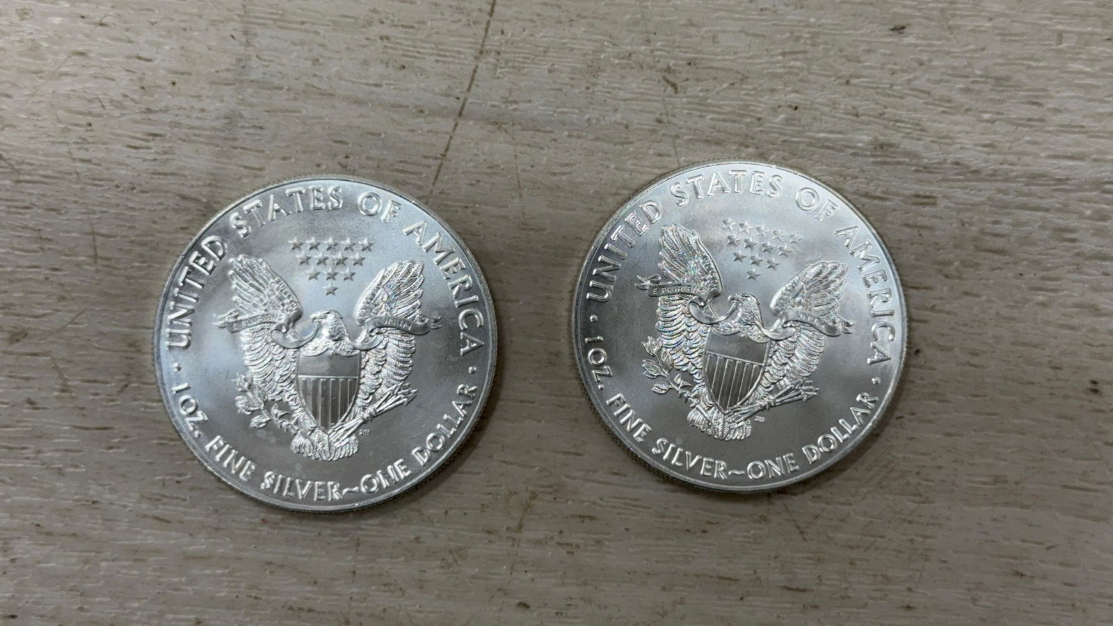 2- 2016 SILVER EAGLES - 2