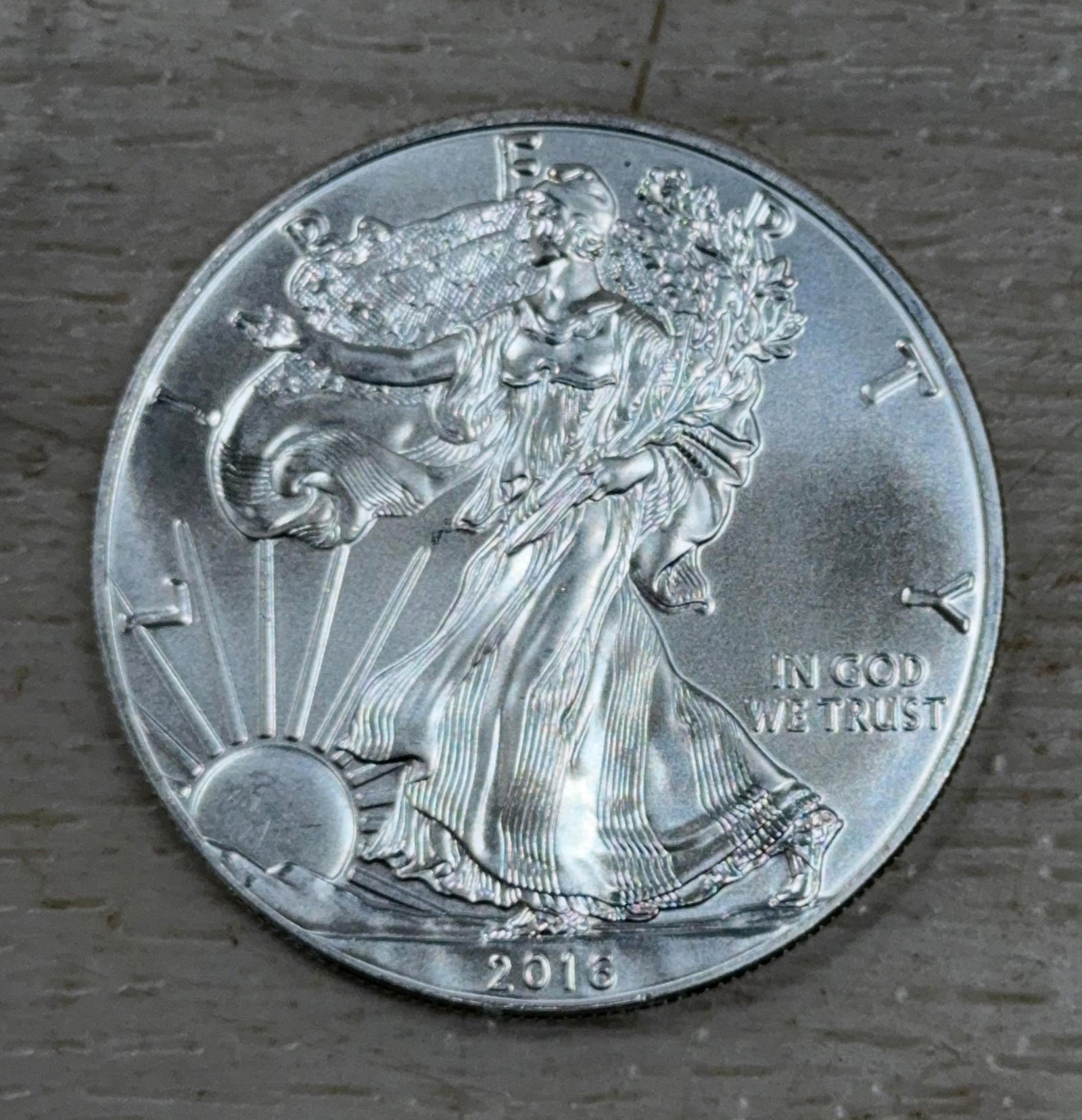 2016 SILVER EAGLE: IMPORTANT, WE ONLY ACCEPT CREDIT CARDS UP TO $500 FOR ONLINE COIN PURCHASES. YOU CAN PAY ACH THROUGH PROXIBID, OR YOU CAN SEND A WIRE OR CERTIFIED CHECK. WE WILL HOLD ALL SHIPPING OF COINS FOR 10