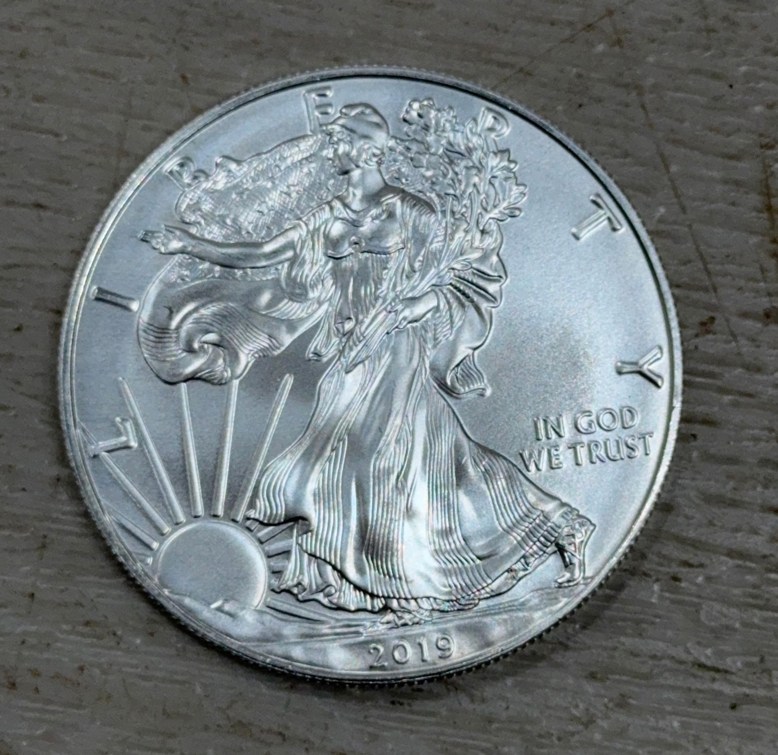 2019 SILVER EAGLE: IMPORTANT, WE ONLY ACCEPT CREDIT CARDS UP TO $500 FOR ONLINE COIN PURCHASES. YOU CAN PAY ACH THROUGH PROXIBID, OR YOU CAN SEND A WIRE OR CERTIFIED CHECK. WE WILL HOLD ALL SHIPPING OF COINS FOR 10 DAYS