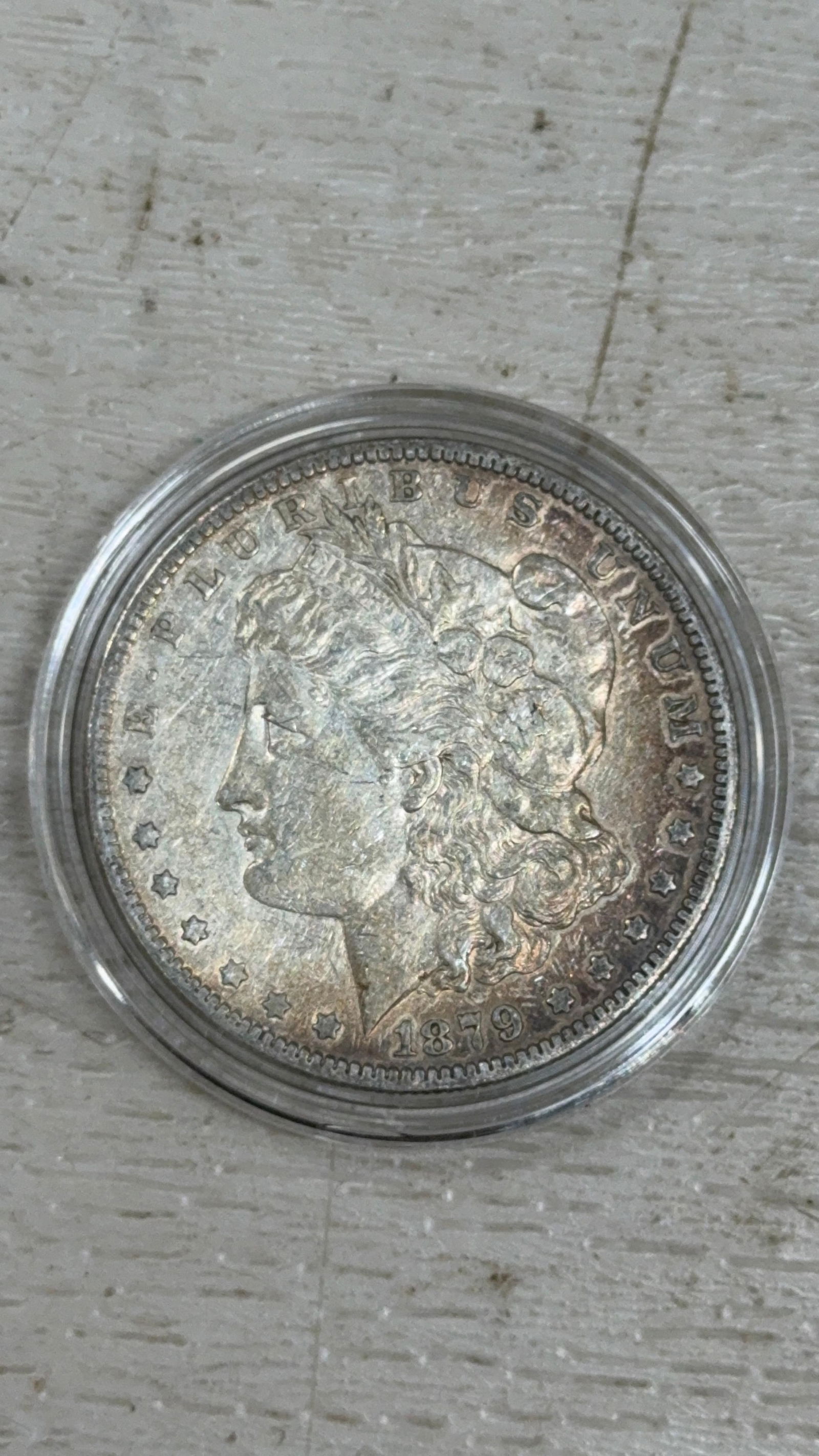 1879-O Morgan Silver Dollar, 90% silver: IMPORTANT, WE ONLY ACCEPT CREDIT CARDS UP TO $500 FOR ONLINE COIN PURCHASES. YOU CAN PAY ACH THROUGH PROXIBID, OR YOU CAN SEND A WIRE OR CERTIFIED CHECK. WE WILL HOLD ALL SHIPPING OF COINS FOR 10 DAYS