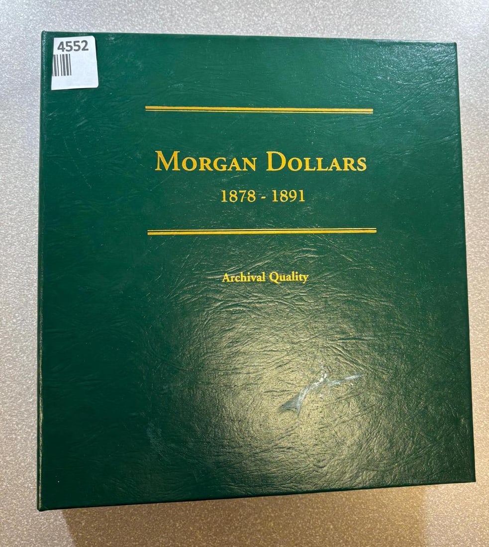Littleton Morgan Dollars Album 1878-1891, Archival Quality album, see list below (1 of 13)
