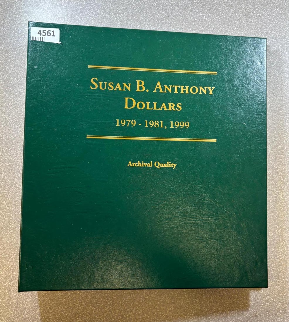 Susan B. Anthony Dollar Coin Collection, 1979-1981, 1999, Some Proof Coins, great starter set: IMPORTANT, WE ONLY ACCEPT CREDIT CARDS UP TO $500 FOR ONLINE COIN PURCHASES. YOU CAN PAY ACH THROUGH PROXIBID, OR YOU CAN SEND A WIRE OR CERTIFIED CHECK. WE WILL HOLD ALL SHIPPING OF COINS FOR 10 DAYS
