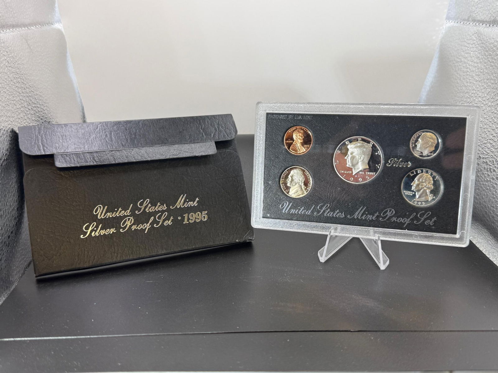 1995 United States Mint Silver Proof Set, 5 Coins, Original Packaging (1 of 3)