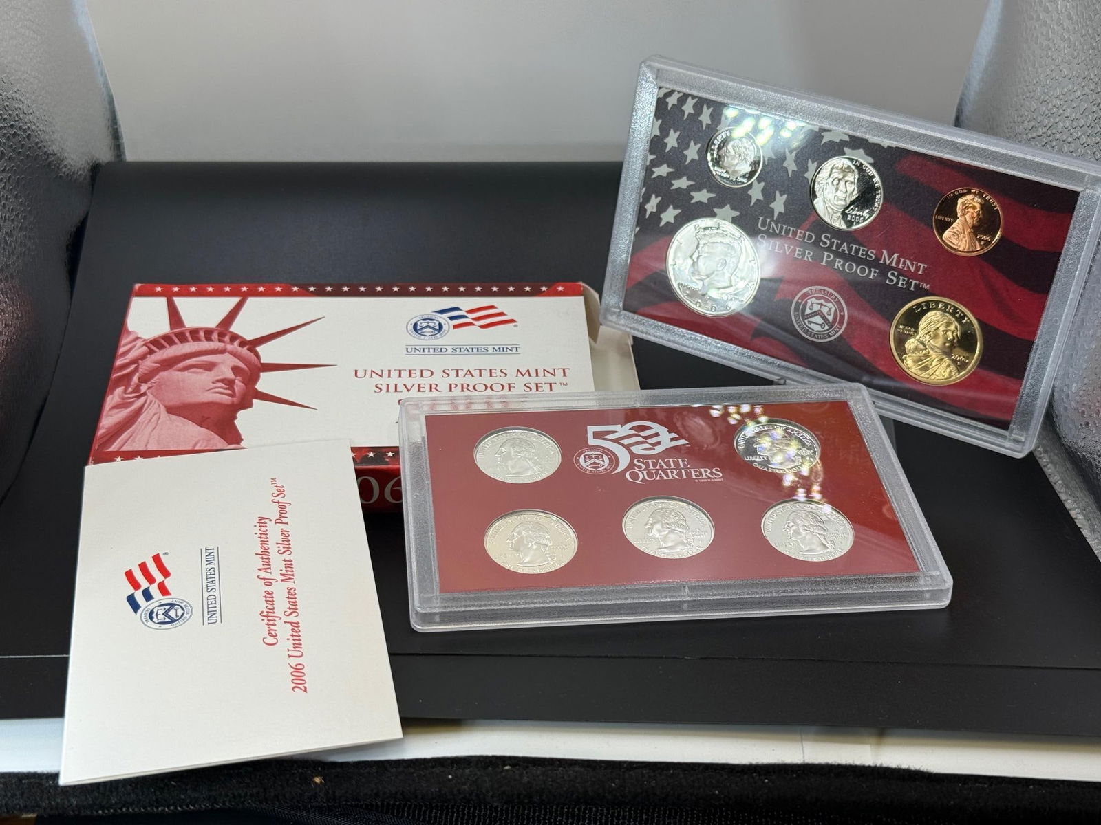 2006 United States Mint Silver Proof Set, 10 Coins, Original Packaging (1 of 3)
