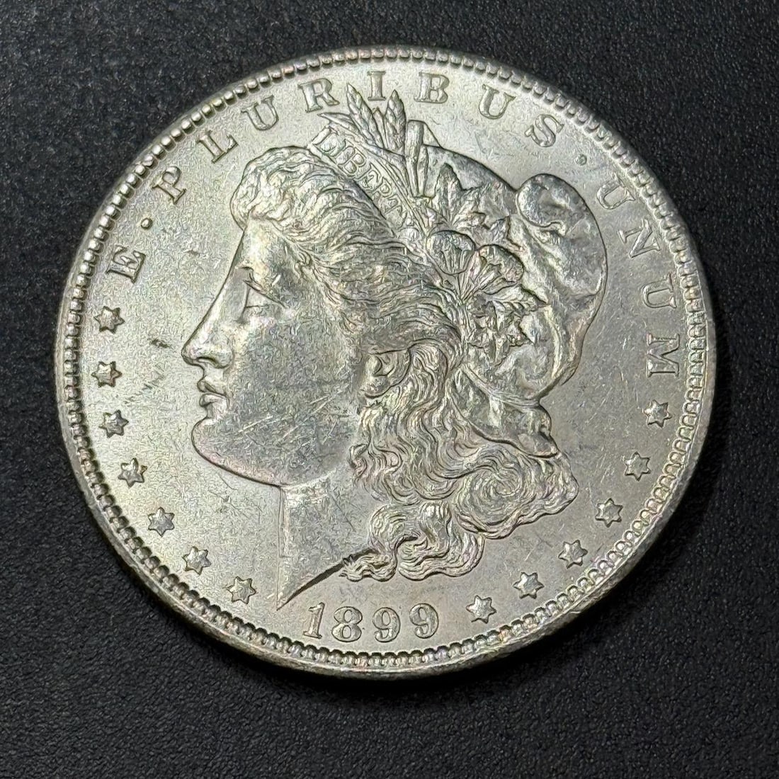 1899-O Morgan Dollar Coin, United States, 90% Silver (1 of 2)