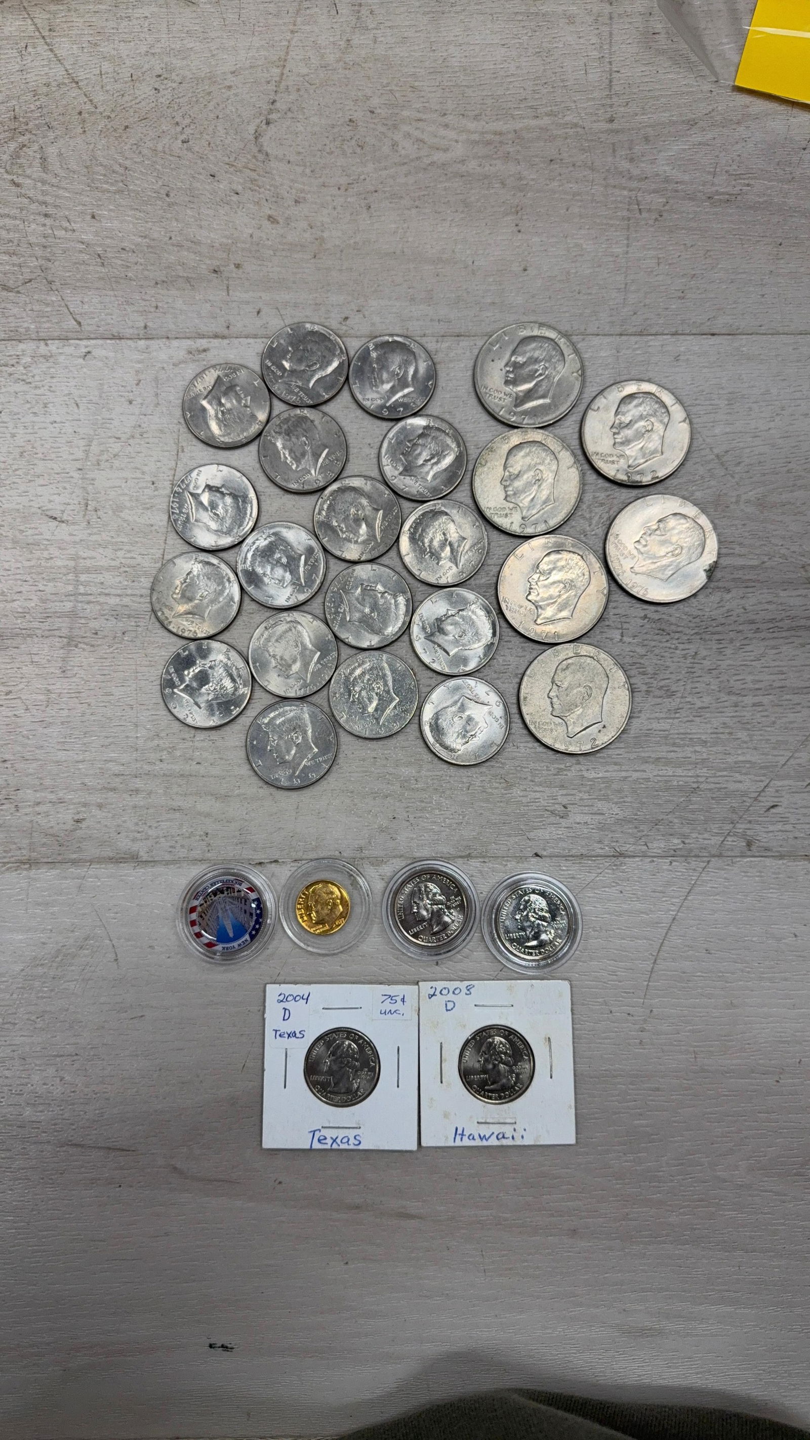 1970'S HALF DOLLARS AND UNC QUARTERS: IMPORTANT, WE ONLY ACCEPT CREDIT CARDS UP TO $500 FOR ONLINE COIN PURCHASES. YOU CAN PAY ACH THROUGH PROXIBID, OR YOU CAN SEND A WIRE OR CERTIFIED CHECK. WE WILL HOLD ALL SHIPPING OF COINS FOR 10 DAYS