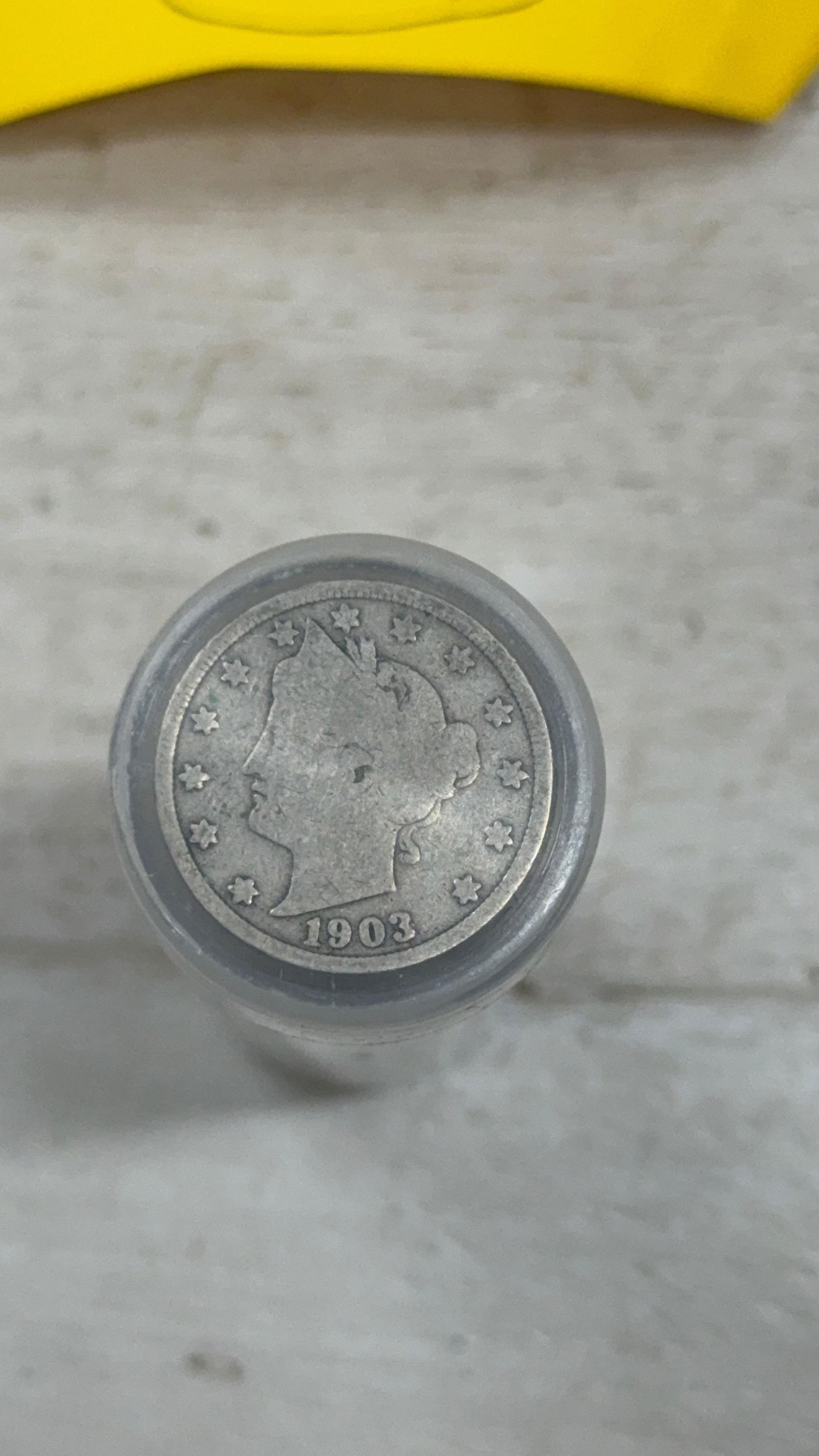 TUBE OF 41 VICTORY NICKELS: IMPORTANT, WE ONLY ACCEPT CREDIT CARDS UP TO $500 FOR ONLINE COIN PURCHASES. YOU CAN PAY ACH THROUGH PROXIBID, OR YOU CAN SEND A WIRE OR CERTIFIED CHECK. WE WILL HOLD ALL SHIPPING OF COINS FOR 10