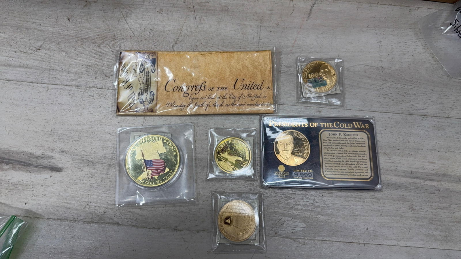 AMERICAN MINT TOKEN COINS (1 of 5)