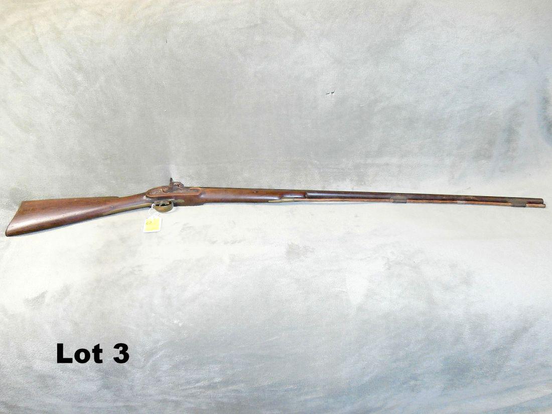 Black Powder percussion rifle: Black Powder Percussion rifle in good condition - Antique