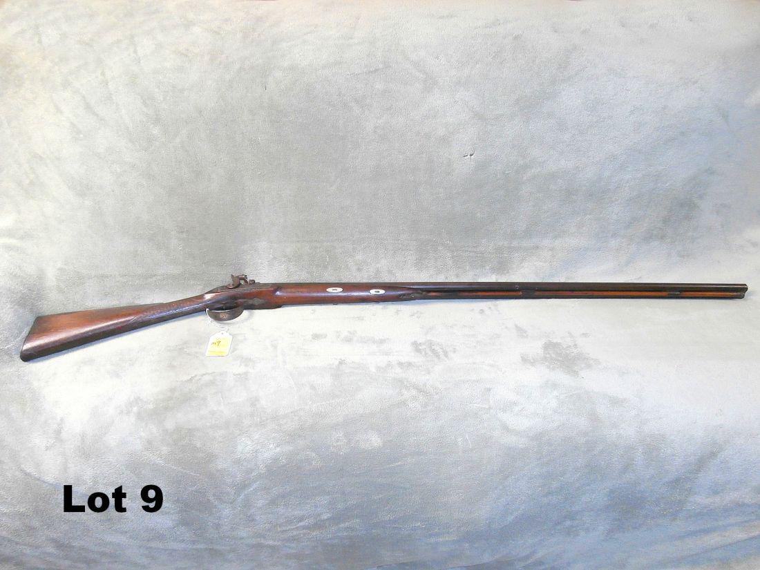 Wooley,Sargent, &Crane black powder shotgun: Wooley, Sargent, & Crane Black Powder Dbl Barrel Shotgun in fair Condition - Antique
